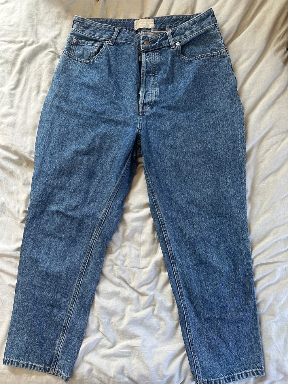 Everlane Curvy 90’s Cheeky Straight Jean - 32 crop